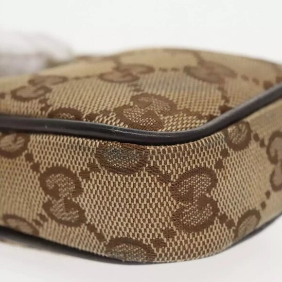 GUCCI GG Canvas Pouch Beige Auth - Picture 8 of 16